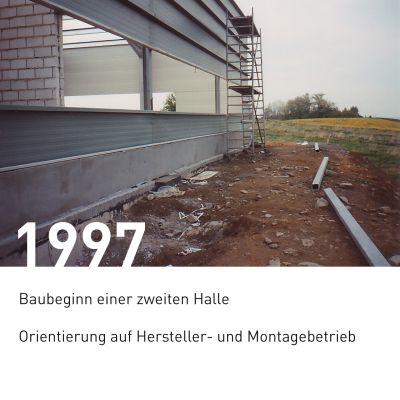 Neubau einer Produktionshalle