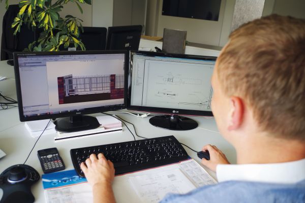 3D Konstruktion am Arbeitsplatz