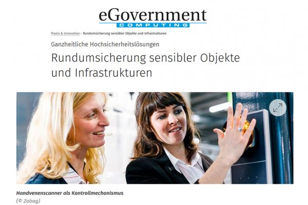 Vorschau zum Pressebericht von eGoverment Computing